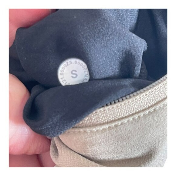 Lululemon Athletica Men Khaki Joggers Size Small Elastic Waist Snap Button Cuff - Picture 11 of 14